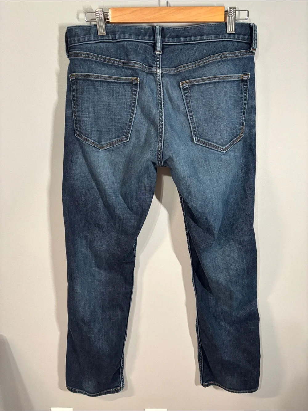 Banana‎ Republic jeans men’s size 32 waist blue slim well worn and comfy
